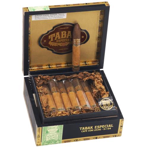 Tabak Especial Cafe con Leche Belicoso 5 1/2 * 54, Box of 21