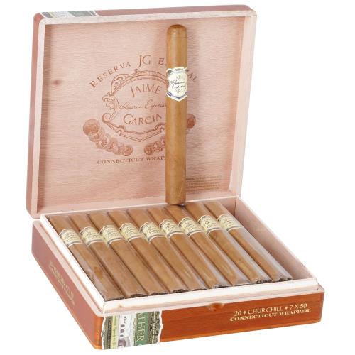 Jaime Garcia Reserva Especial Connecticut Churchill 7  * 50, Box of 20