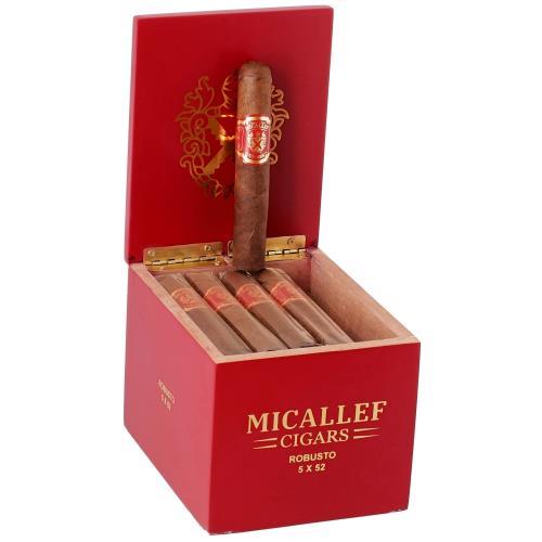 Micallef Red Robusto 5  * 52, Box of 25