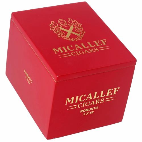 Micallef Red Robusto 5  * 52, Box of 25