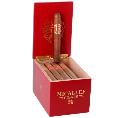 Micallef Red Toro 6  * 52, Box of 25
