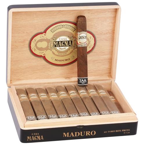 Casa Magna Maduro TAA Exclusive Toro Box Press 6  * 54, Box of 20