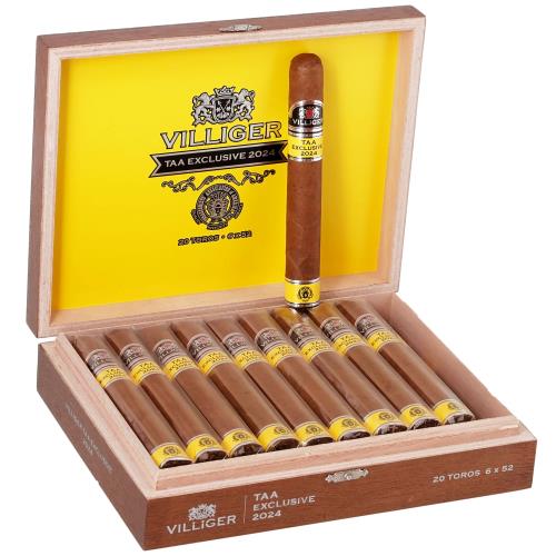 Villiger TAA Exclusive 2024 Toro 6  * 52, Box of 20