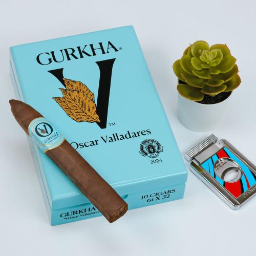 Gurkha V by Oscar Valladares TAA 2024 Exclusive  6 1/8 * 52, Box of 10