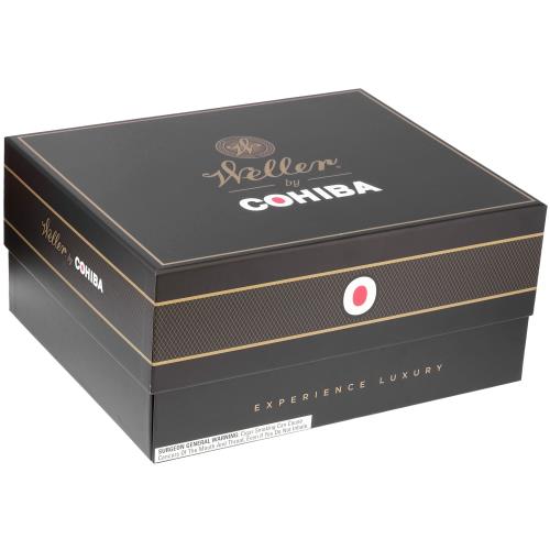 Weller by Cohiba Holiday Humidor Gift Box with 3 Cigars