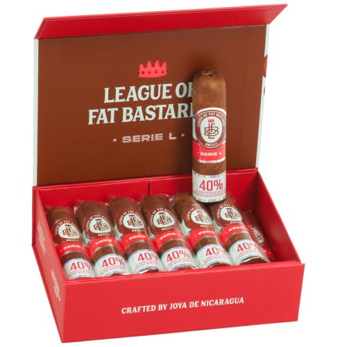 League of Fat Bastards Serie L Giggly Piggly 4  * 60, Box of 13