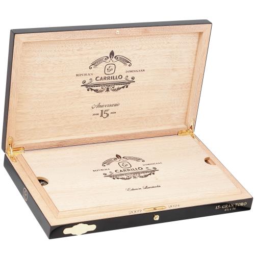 EP Carrillo 15 Year Anniversary 6 1/2 * 54, Box of 15
