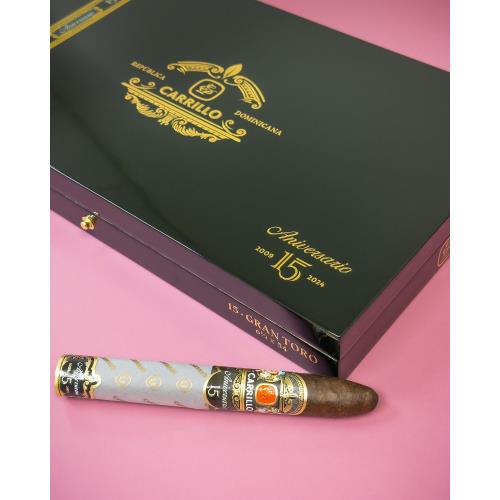 EP Carrillo 15 Year Anniversary 6 1/2 * 54, Box of 15
