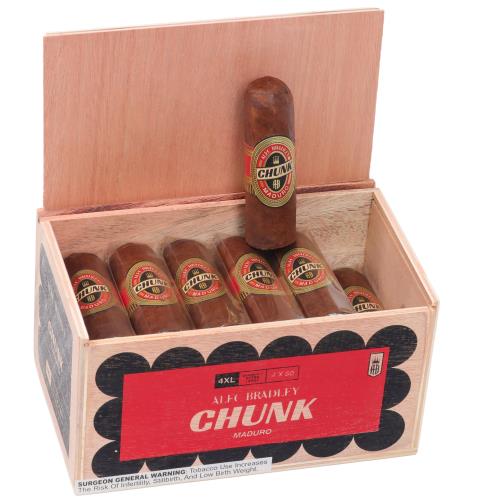 Alec Bradley Chunk Maduro 4XL 4  * 80, Box of 18