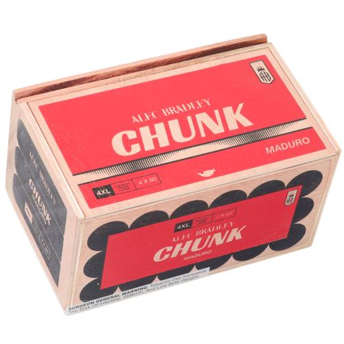 Alec Bradley Chunk Maduro 4XL 4  * 80, Box of 18