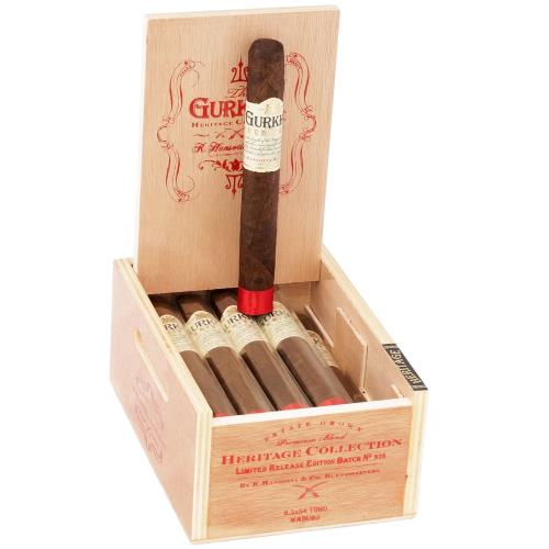 Gurkha Heritage Maduro Toro 6 1/2 * 54, Box of 15