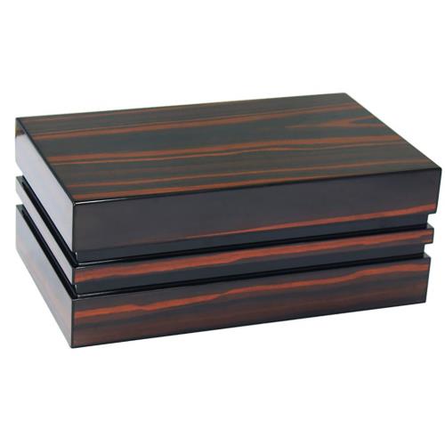 Bastionbloc Ebony Lacquer 120-Cigar Humidor