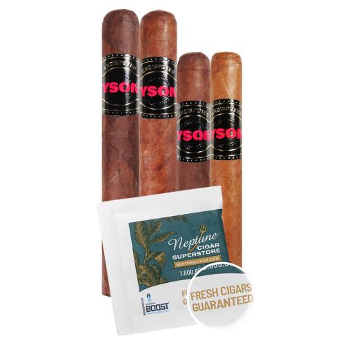 Gurkha Tyson 2.0 Undisputed 4-Cigar Sampler