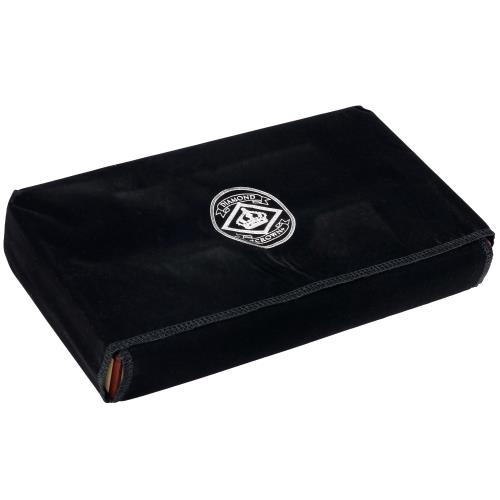 Diamond Crown St. James Wood and Crystal Ashtray