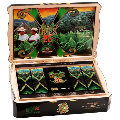 Arturo Fuente Fuente Opus X 25th Anniversary Perfecto 6 1/2 * 60, Box of 20