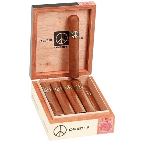 Illusione OneOff Black Robusto 5  * 52, Box of 10