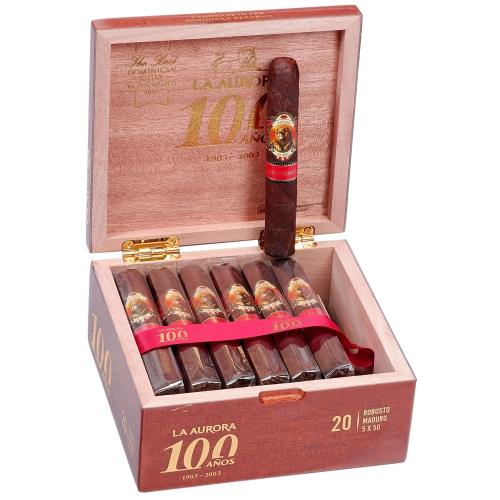 La Aurora 100 Anos Robusto Edicion Especial 5  * 50, Box of 20