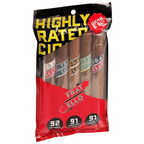 Fratello Highly Rated Dominican Fresh Pack 5-Cigar Sampler
