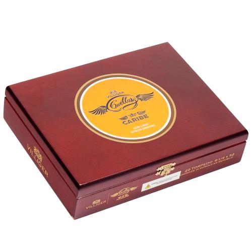 Villiger Cuellar Caribe Torpedo 6 1/4  * 52, Box of 20