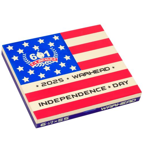 601 La Bomba Warhead Independence Day 2025 6 1/2 * 55