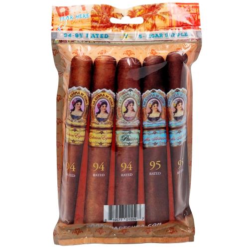 La Aroma de Cuba 94-95 Rated Fresh Pack 5-Cigar Sampler