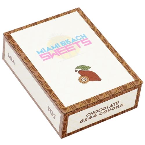 Miami Beach Sweets Chocolate Corona 6  * 44, Box of 10