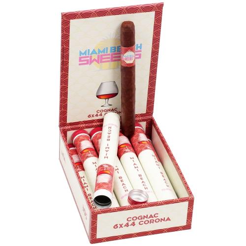 Miami Beach Sweets Cognac Corona 6  * 44, Box of 10