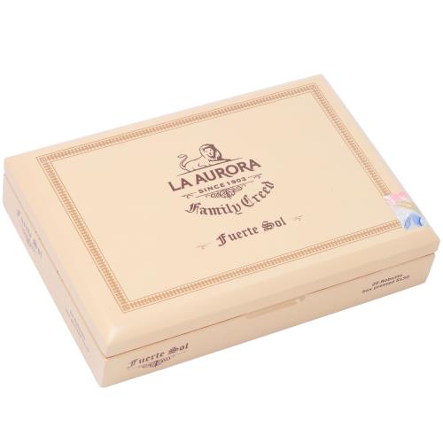 La Aurora Family Creed Fuerte Sol Robusto 5  * 50, Box of 20