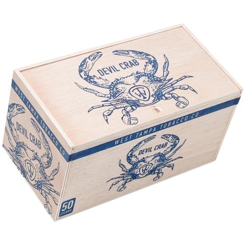 West Tampa Tobacco Company Devil Crab Figurado Pig Tail 4 1/2 * 60