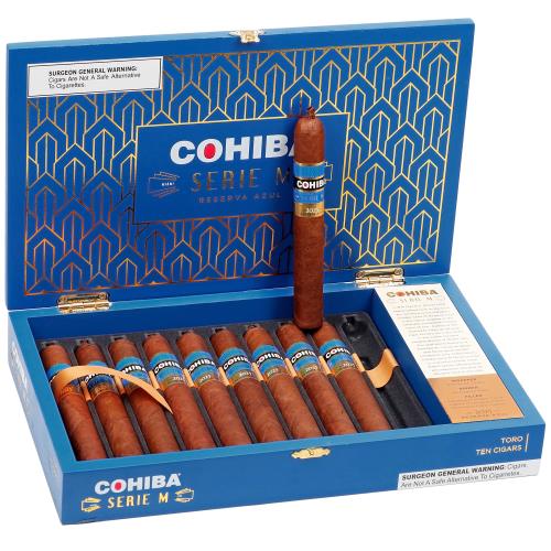Cohiba Serie M Reserva Azul Toro 6  * 52