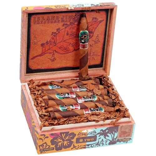 Island Jim Barber Pole #2 Torpedo 6 1/2 * 52, Box of 21