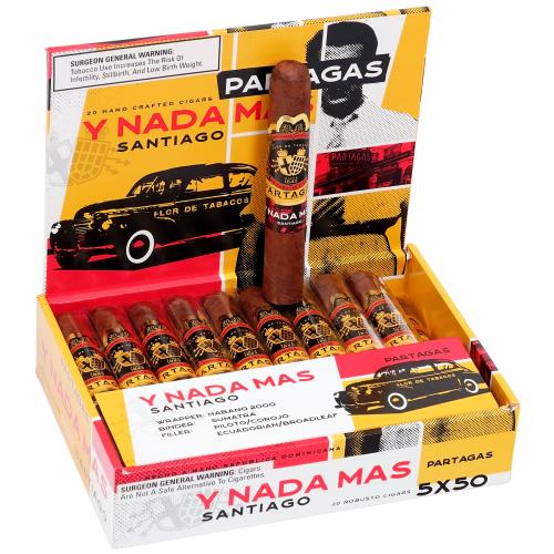 Partagas Y Nada Mas Robusto 5  * 50, Box of 20