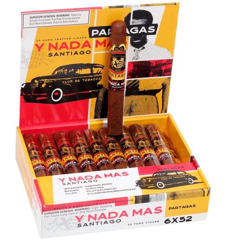 Partagas Y Nada Mas Toro 6  * 52, Box of 20
