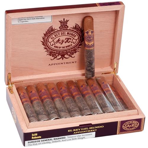 El Rey del Mundo Appointment Robusto 5  * 50, Box of 20