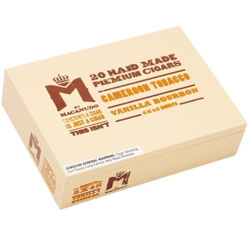 M by Macanudo Vanilla Bourbon Robusto 5  * 48