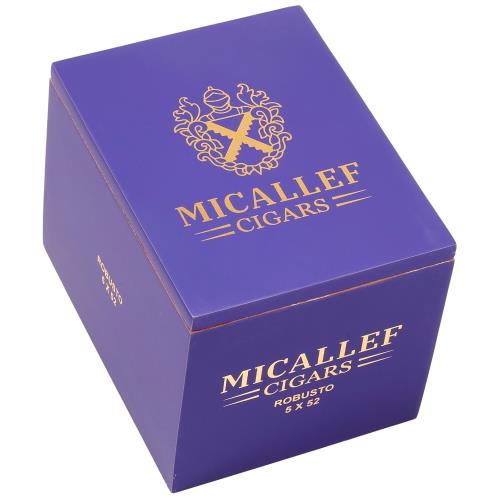 Micallef Purple Robusto 5  * 52, Box of 25