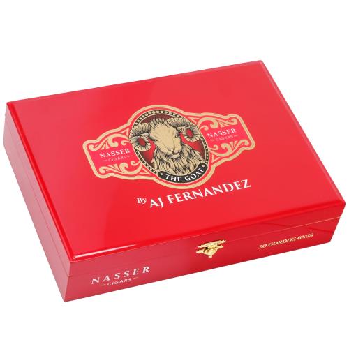 Nasser The Goat by AJ Fernandez Gordo 6  * 58, Box of 20