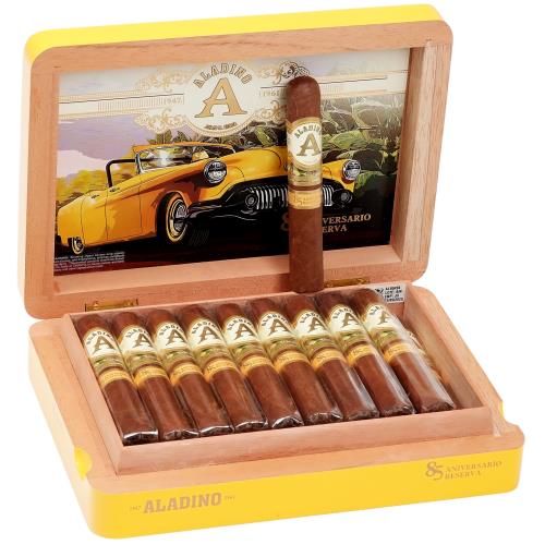 Aladino 85 Aniversario Reserva Robusto 5  * 50, Box of 20