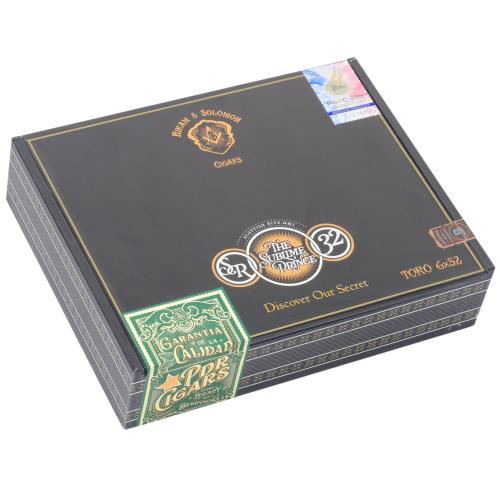 Hiram & Solomon The Sublime Prince Toro 6  * 52, Box of 20