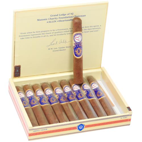 Hiram & Solomon Heart & Soul Toro 6  * 52, Box of 10