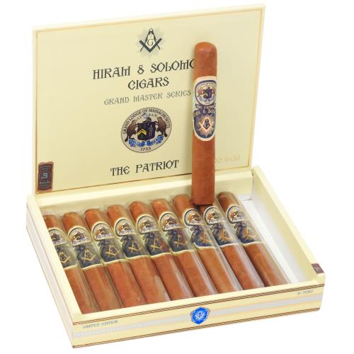 Hiram & Solomon The Patriot Toro 6  * 52, Box of 10
