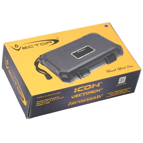 Vector HC-200CG 5-Cigar Tempered Travel Humidor