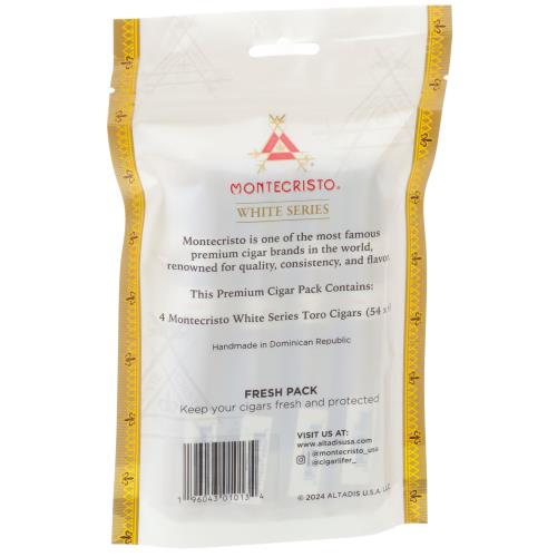 Montecristo White Toro Fresh 4-Cigar Sampler