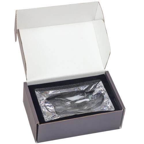 Vector Art Deco Glass 2-Cigar Ashtray ASHT/G22R