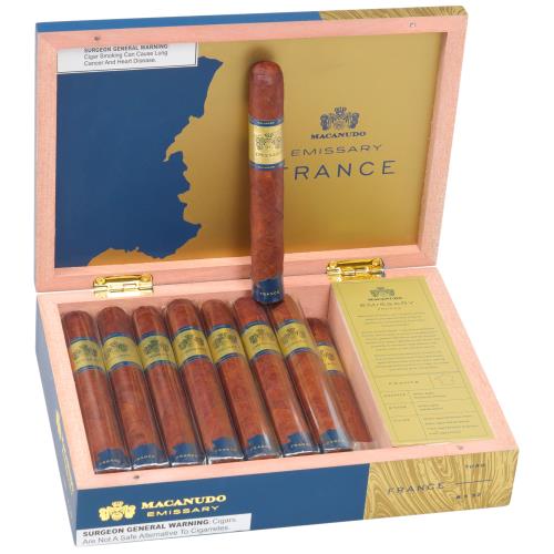 Macanudo Emissary France Toro 6  * 52, Box of 16