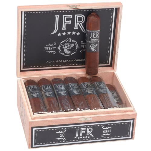 JFR 20th Anniversary Maduro Box Pressed Gordito 4 3/4 * 70, Box of 21