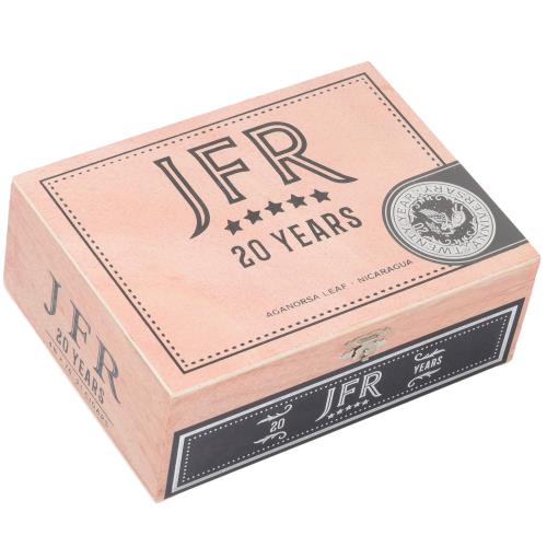 JFR 20th Anniversary Maduro Box Pressed Gordito 4 3/4 * 70, Box of 21