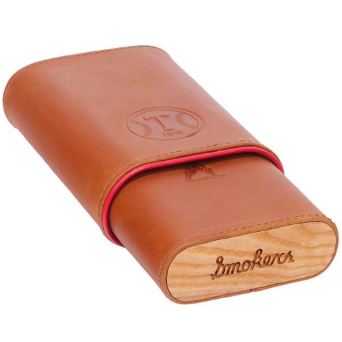 Tampa Smokers Toro 3-Cigar Leather Set