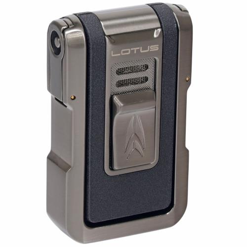 Lotus Axis Flat Flame Lighter with Cigar Stand