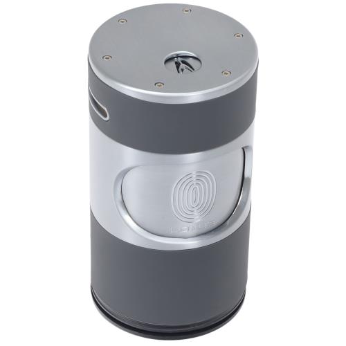 Lotus Anchor Desktop Lighter, Chrome & Grey